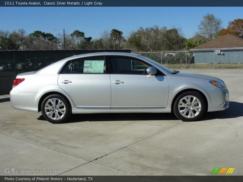 Classic Silver Metallic / Light Gray 2011 Toyota Avalon