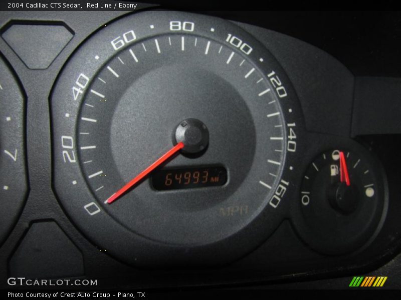 Red Line / Ebony 2004 Cadillac CTS Sedan