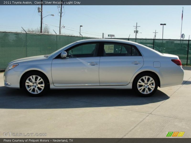 Classic Silver Metallic / Light Gray 2011 Toyota Avalon