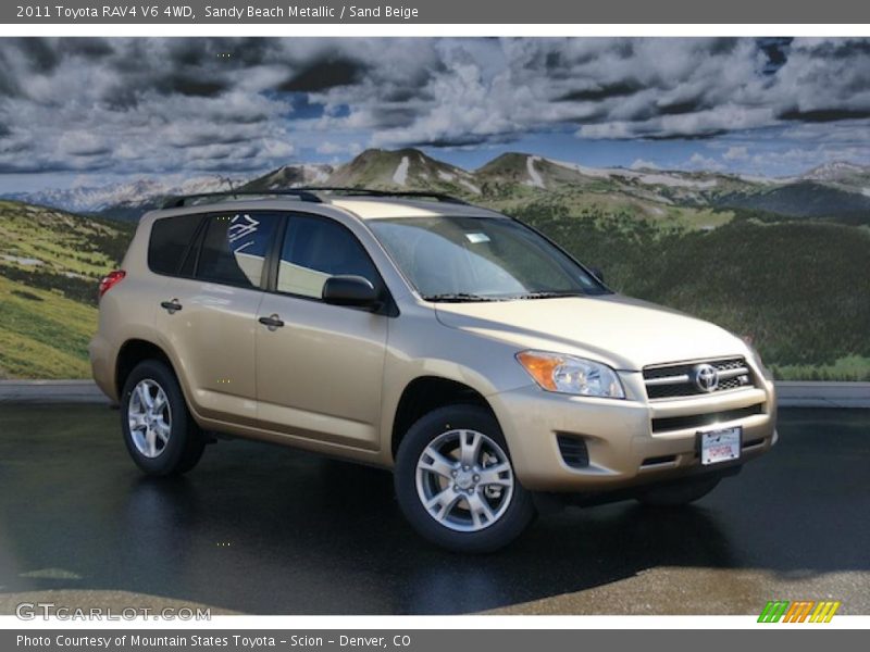 Sandy Beach Metallic / Sand Beige 2011 Toyota RAV4 V6 4WD