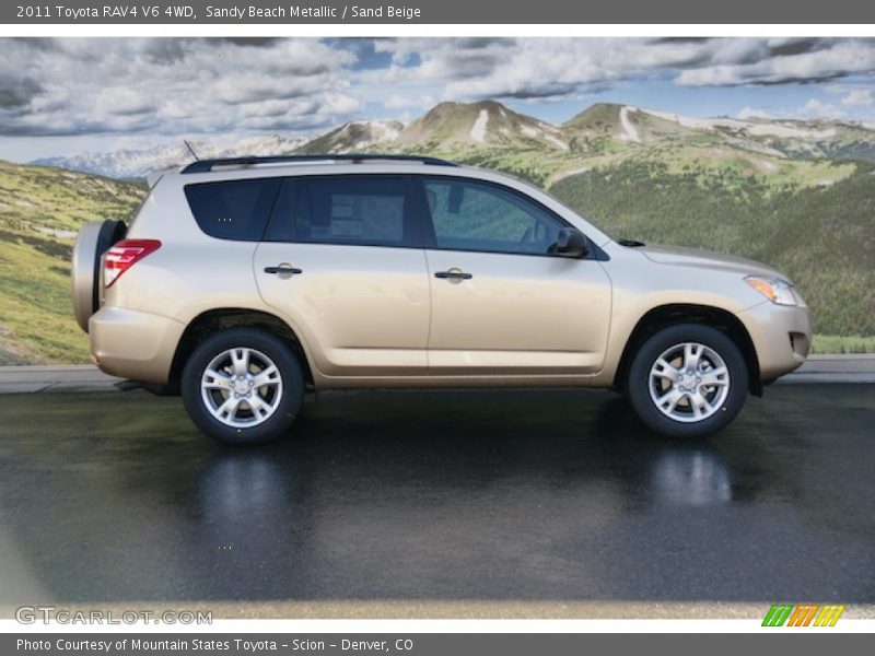  2011 RAV4 V6 4WD Sandy Beach Metallic