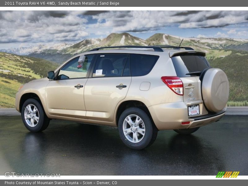 Sandy Beach Metallic / Sand Beige 2011 Toyota RAV4 V6 4WD