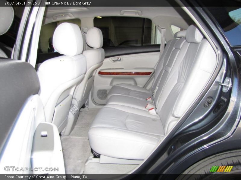 Flint Gray Mica / Light Gray 2007 Lexus RX 350