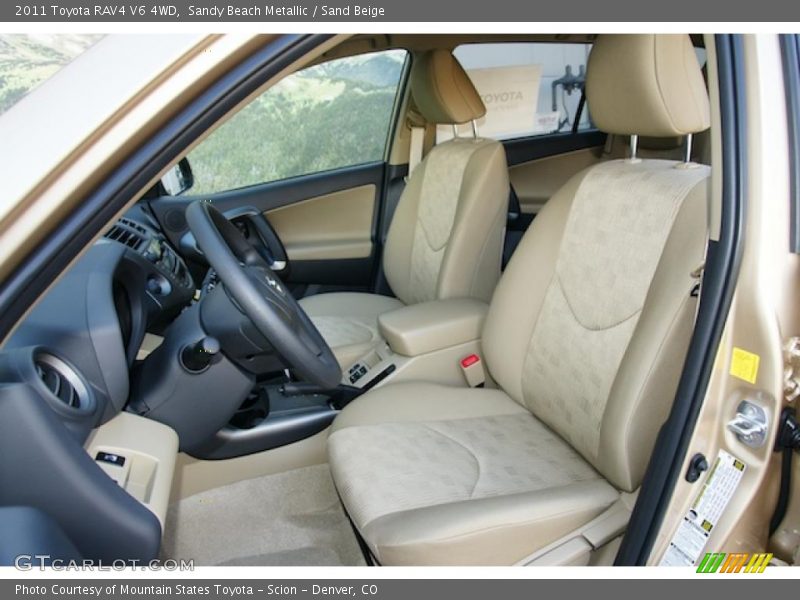  2011 RAV4 V6 4WD Sand Beige Interior