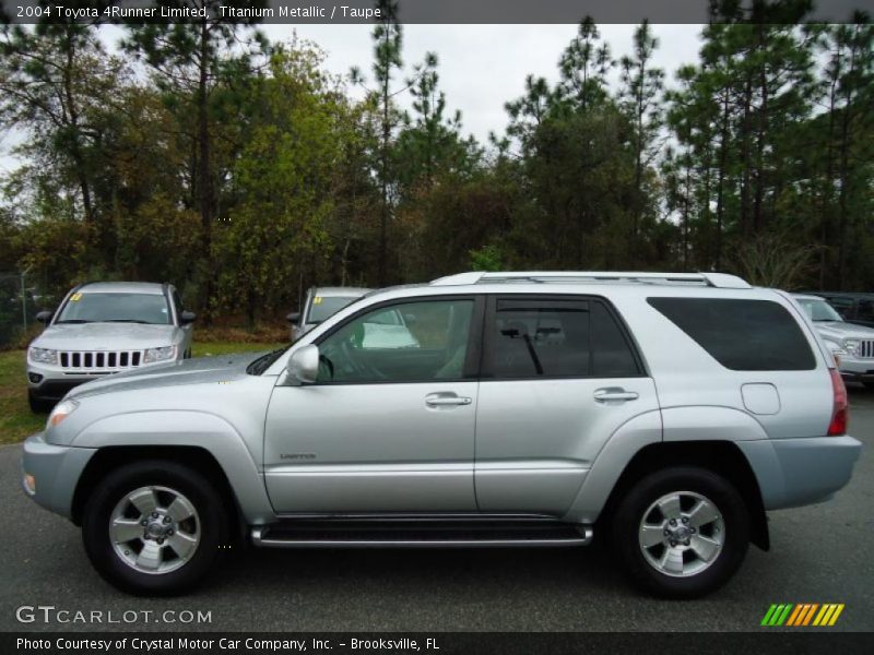 Titanium Metallic / Taupe 2004 Toyota 4Runner Limited