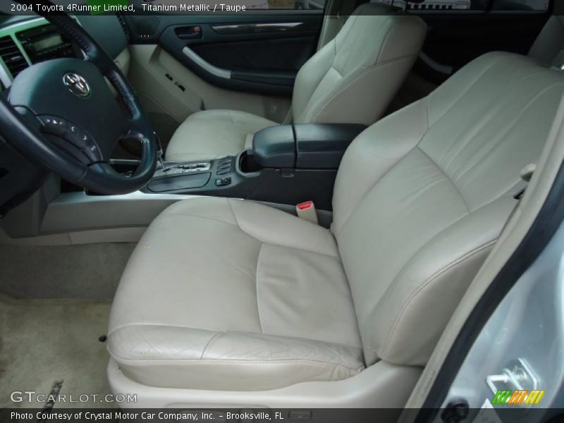 Titanium Metallic / Taupe 2004 Toyota 4Runner Limited