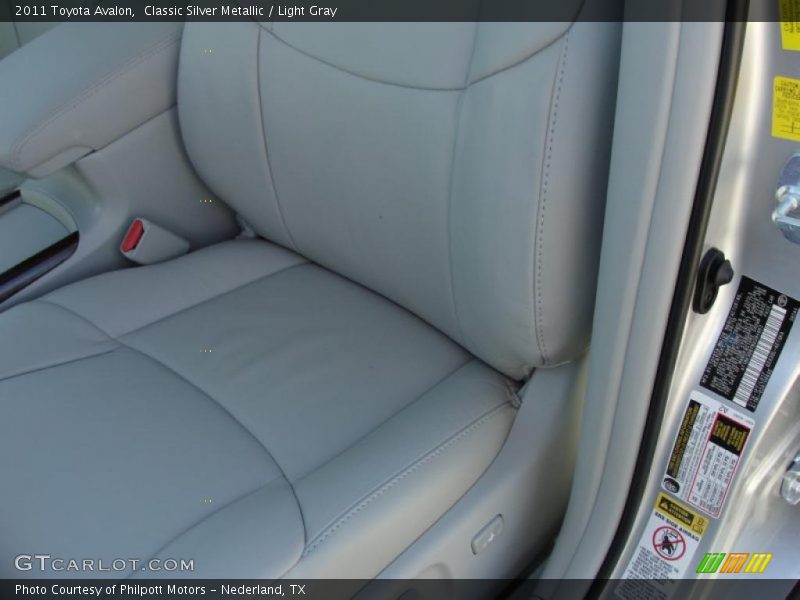 Classic Silver Metallic / Light Gray 2011 Toyota Avalon