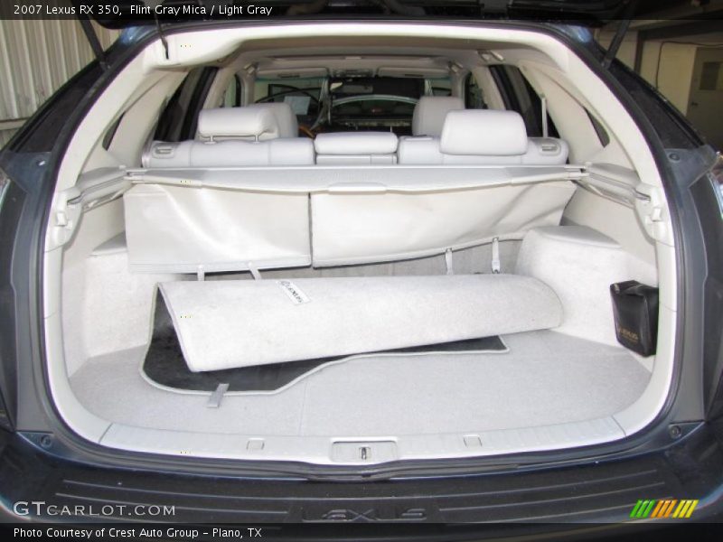 Flint Gray Mica / Light Gray 2007 Lexus RX 350