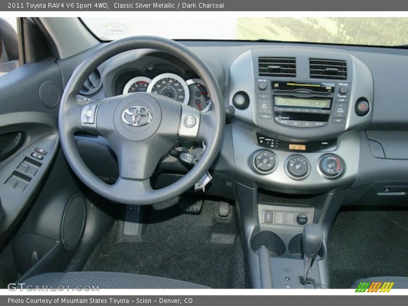 Classic Silver Metallic / Dark Charcoal 2011 Toyota RAV4 V6 Sport 4WD