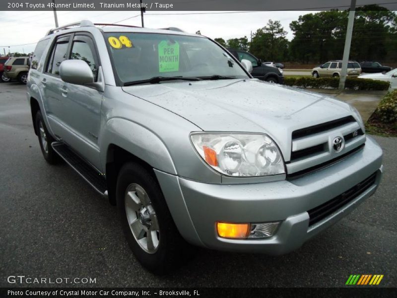 Titanium Metallic / Taupe 2004 Toyota 4Runner Limited