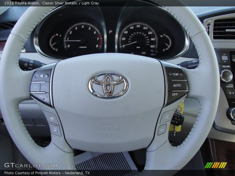 Classic Silver Metallic / Light Gray 2011 Toyota Avalon