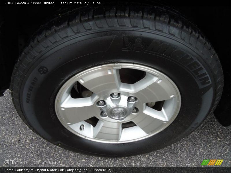 Titanium Metallic / Taupe 2004 Toyota 4Runner Limited