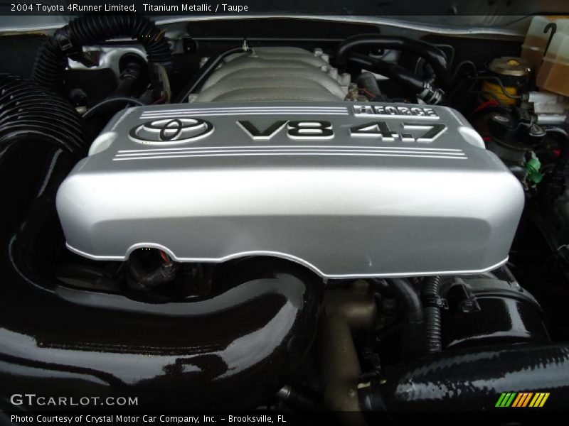 Titanium Metallic / Taupe 2004 Toyota 4Runner Limited