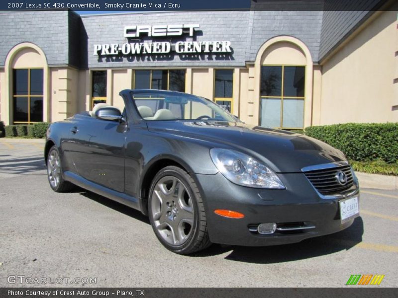 Smoky Granite Mica / Ecru 2007 Lexus SC 430 Convertible