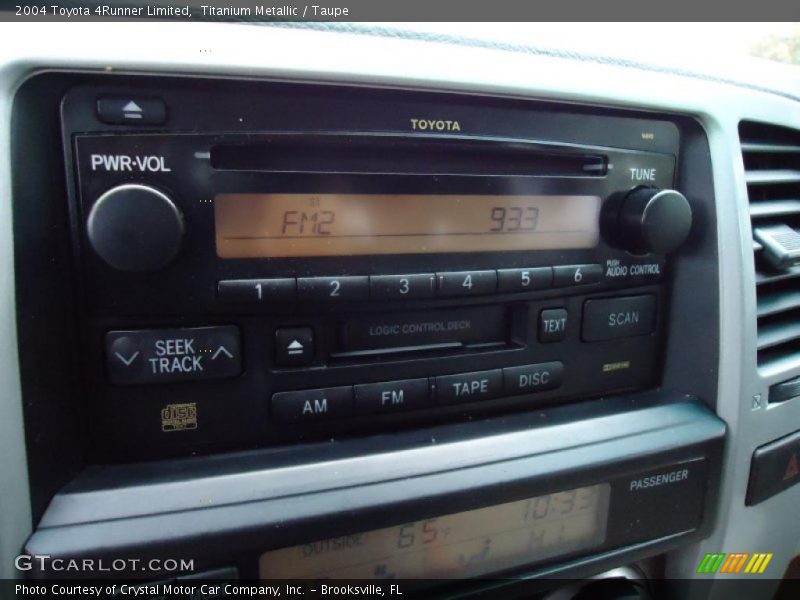 Titanium Metallic / Taupe 2004 Toyota 4Runner Limited