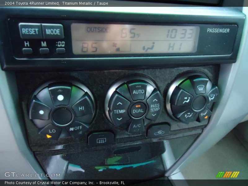 Titanium Metallic / Taupe 2004 Toyota 4Runner Limited