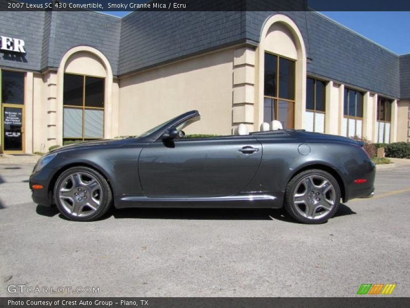 Smoky Granite Mica / Ecru 2007 Lexus SC 430 Convertible