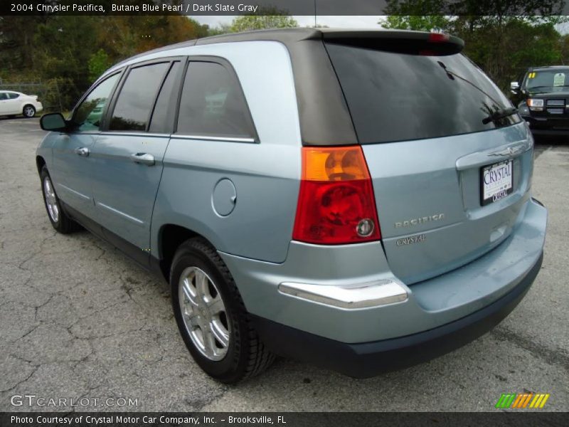 Butane Blue Pearl / Dark Slate Gray 2004 Chrysler Pacifica