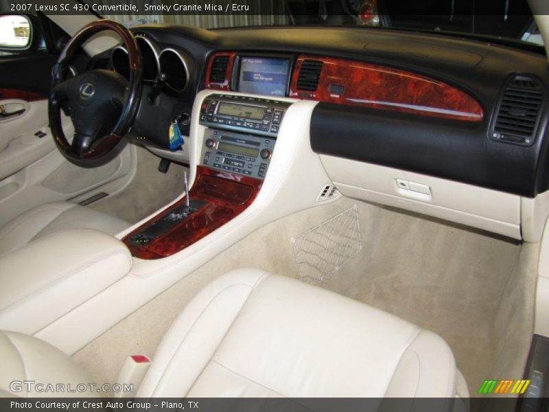 Smoky Granite Mica / Ecru 2007 Lexus SC 430 Convertible