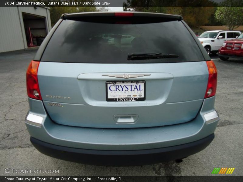 Butane Blue Pearl / Dark Slate Gray 2004 Chrysler Pacifica
