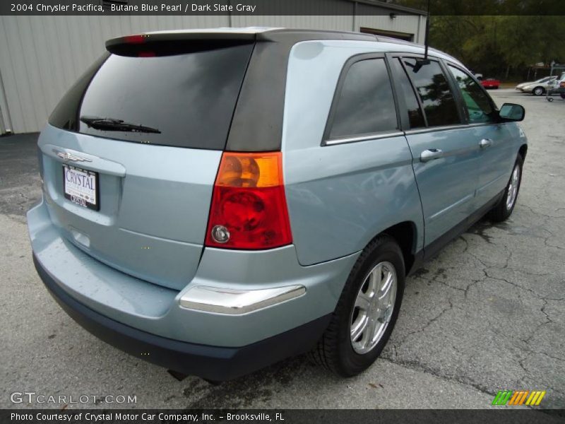 Butane Blue Pearl / Dark Slate Gray 2004 Chrysler Pacifica