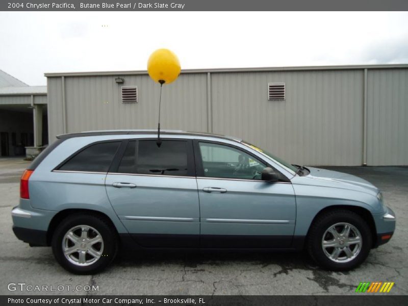 Butane Blue Pearl / Dark Slate Gray 2004 Chrysler Pacifica