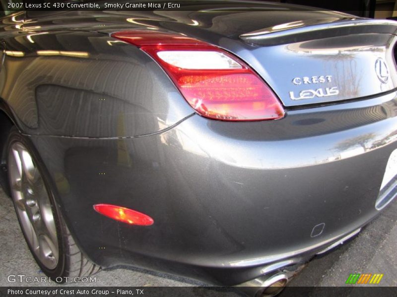 Smoky Granite Mica / Ecru 2007 Lexus SC 430 Convertible