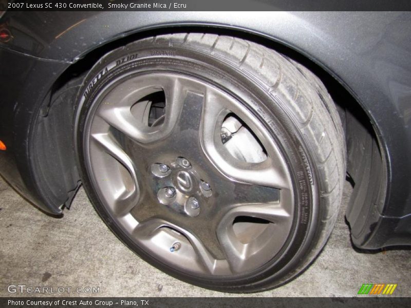  2007 SC 430 Convertible Wheel