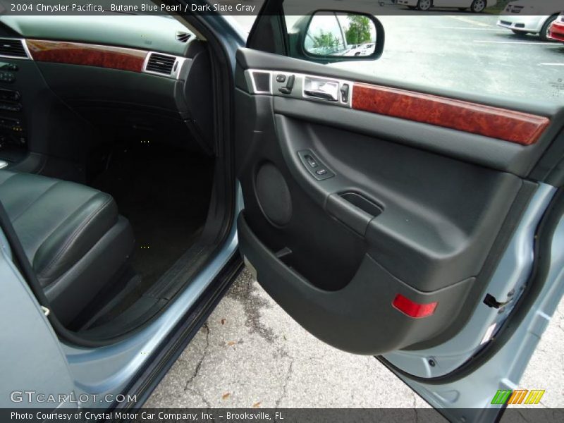 Butane Blue Pearl / Dark Slate Gray 2004 Chrysler Pacifica