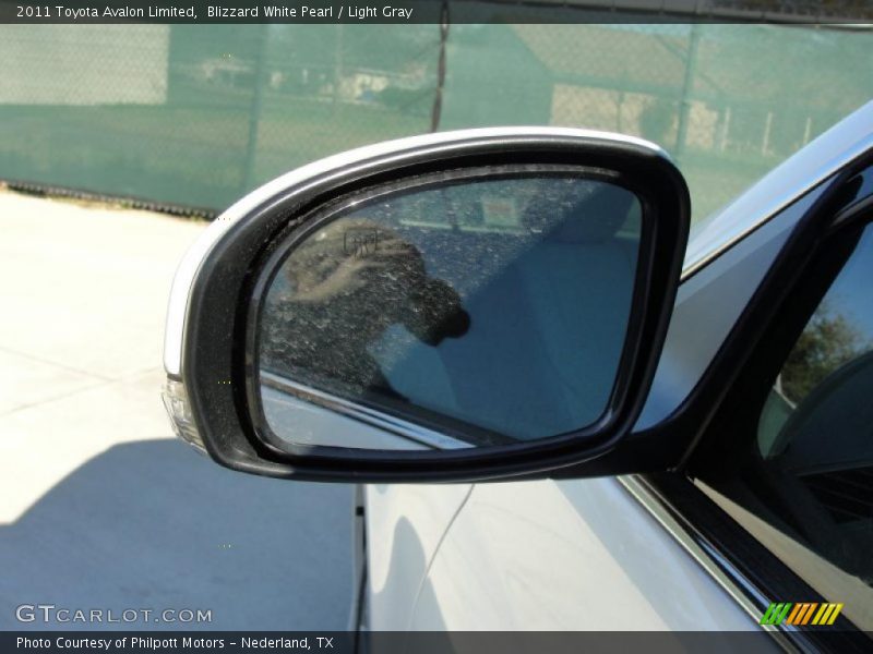 Blizzard White Pearl / Light Gray 2011 Toyota Avalon Limited