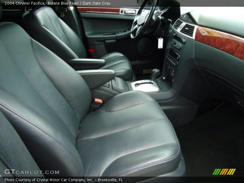 Butane Blue Pearl / Dark Slate Gray 2004 Chrysler Pacifica