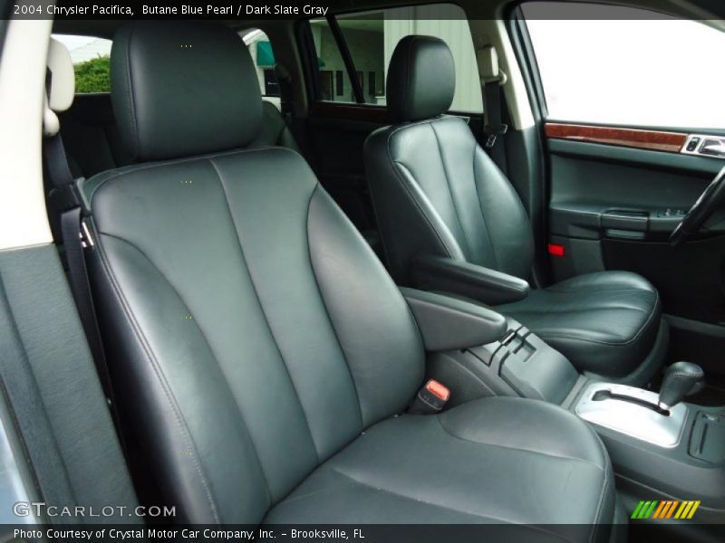 Butane Blue Pearl / Dark Slate Gray 2004 Chrysler Pacifica