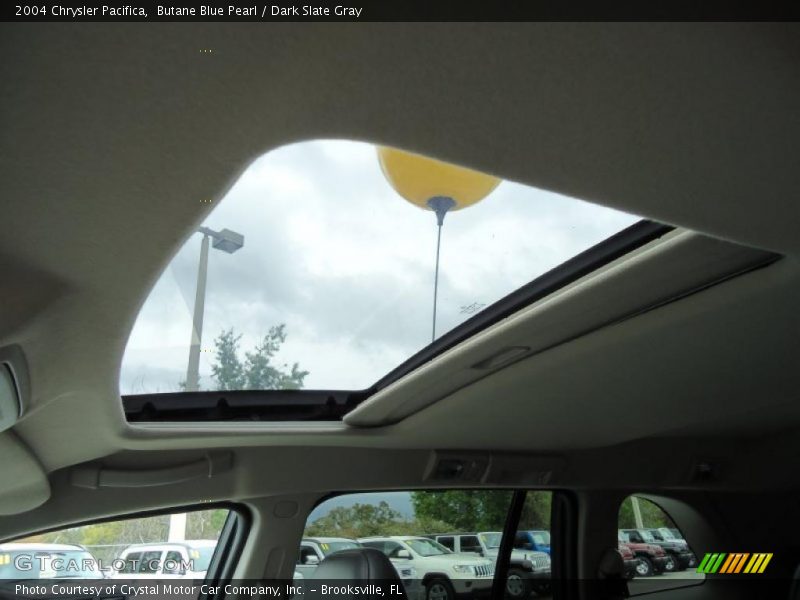 Butane Blue Pearl / Dark Slate Gray 2004 Chrysler Pacifica
