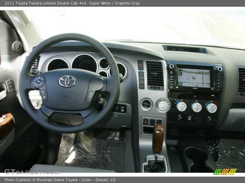 Dashboard of 2011 Tundra Limited Double Cab 4x4