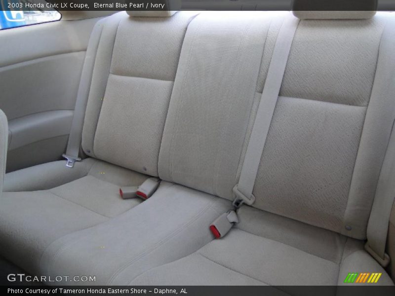  2003 Civic LX Coupe Ivory Interior