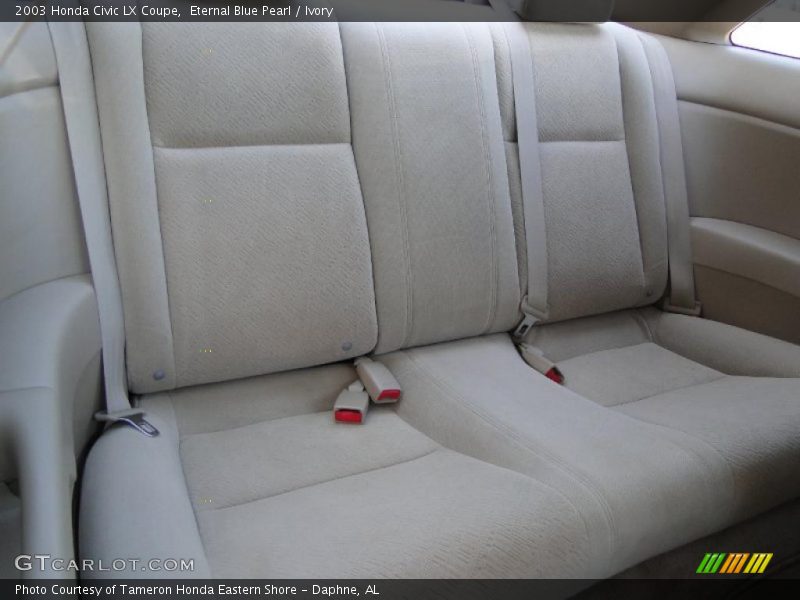  2003 Civic LX Coupe Ivory Interior