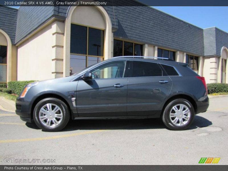Gray Flannel / Titanium/Ebony 2010 Cadillac SRX 4 V6 AWD