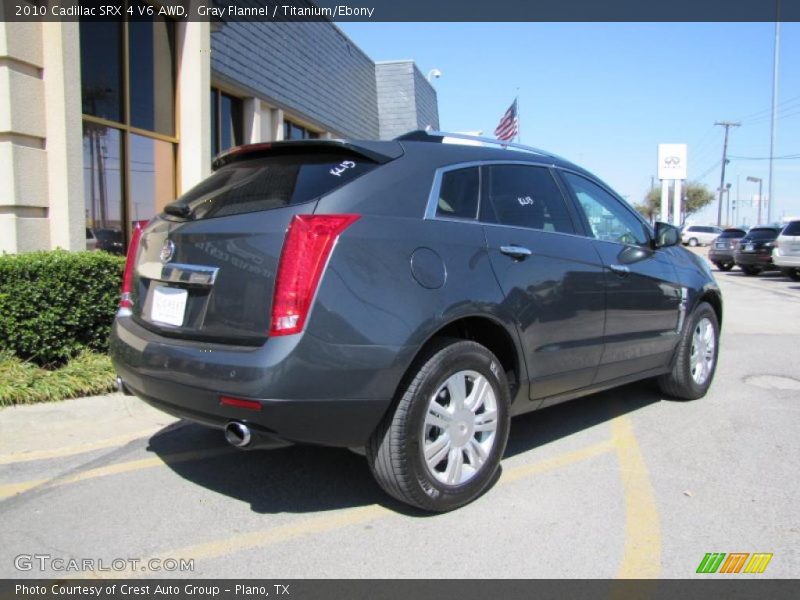 Gray Flannel / Titanium/Ebony 2010 Cadillac SRX 4 V6 AWD