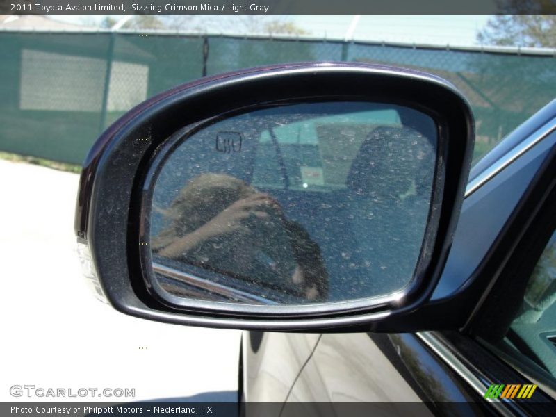 Sizzling Crimson Mica / Light Gray 2011 Toyota Avalon Limited