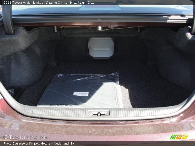 Sizzling Crimson Mica / Light Gray 2011 Toyota Avalon Limited