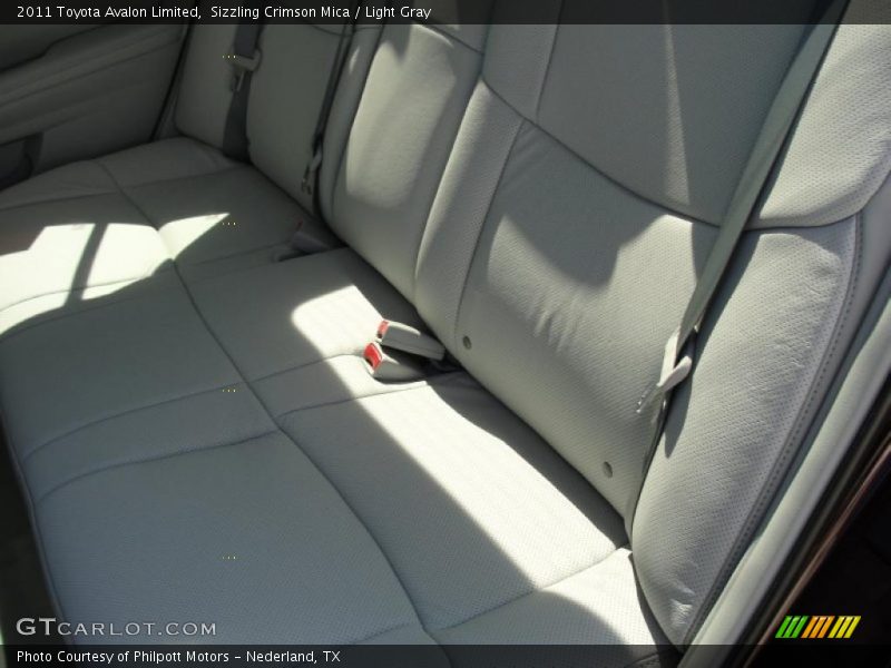 Sizzling Crimson Mica / Light Gray 2011 Toyota Avalon Limited