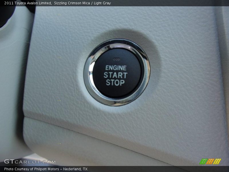 Sizzling Crimson Mica / Light Gray 2011 Toyota Avalon Limited