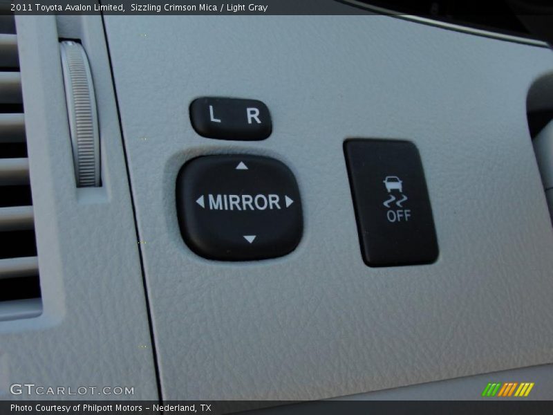 Sizzling Crimson Mica / Light Gray 2011 Toyota Avalon Limited