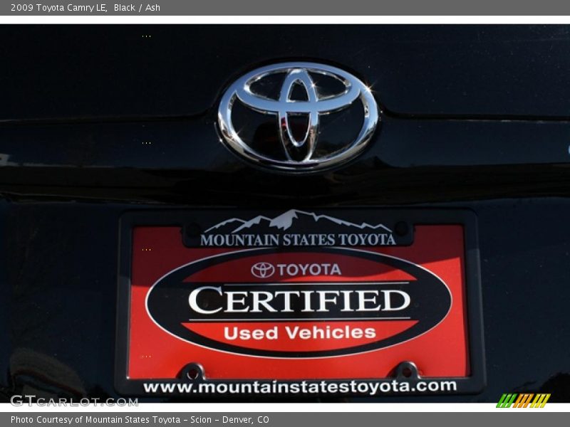 Black / Ash 2009 Toyota Camry LE