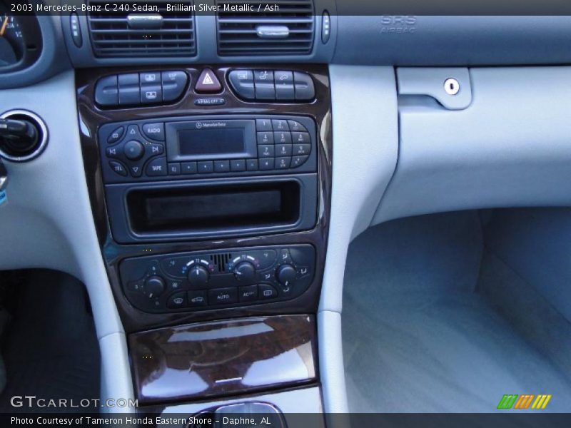 Brilliant Silver Metallic / Ash 2003 Mercedes-Benz C 240 Sedan