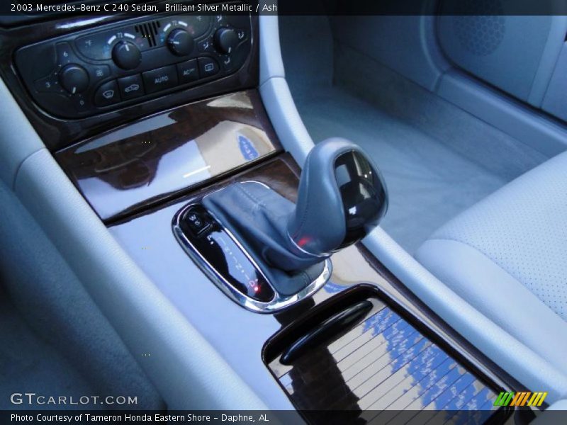 Brilliant Silver Metallic / Ash 2003 Mercedes-Benz C 240 Sedan