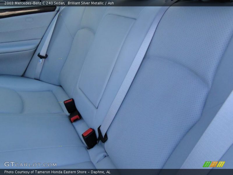 Brilliant Silver Metallic / Ash 2003 Mercedes-Benz C 240 Sedan
