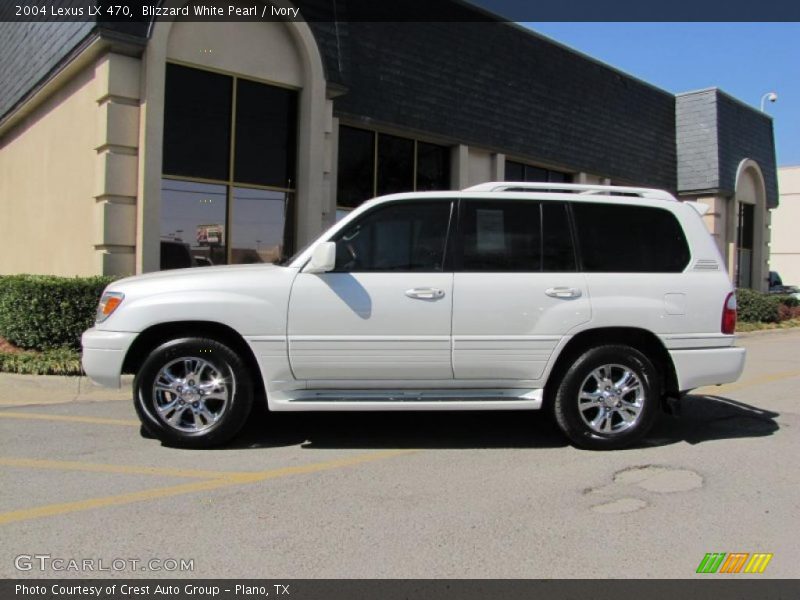 Blizzard White Pearl / Ivory 2004 Lexus LX 470