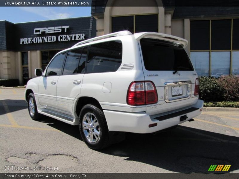 Blizzard White Pearl / Ivory 2004 Lexus LX 470