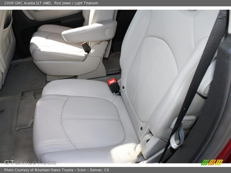 Red Jewel / Light Titanium 2008 GMC Acadia SLT AWD
